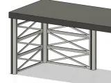 Round beam modular construction set-1