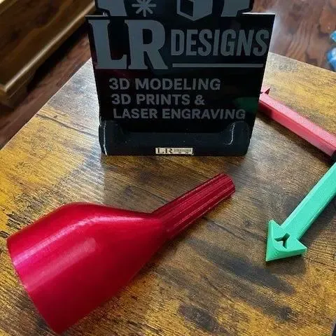 Eccentric High-Flow Funnel