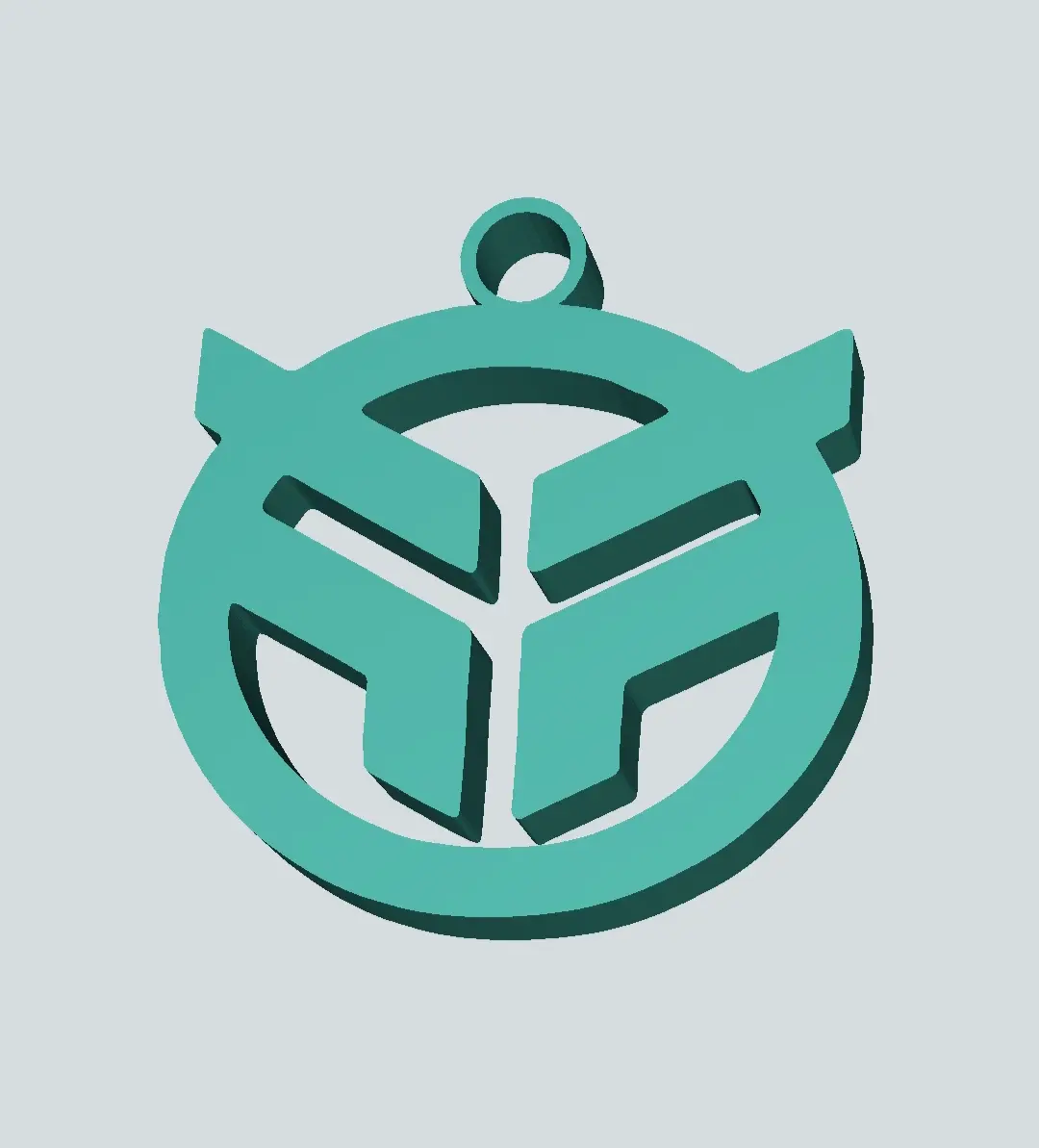 Federal bmx keychain logo