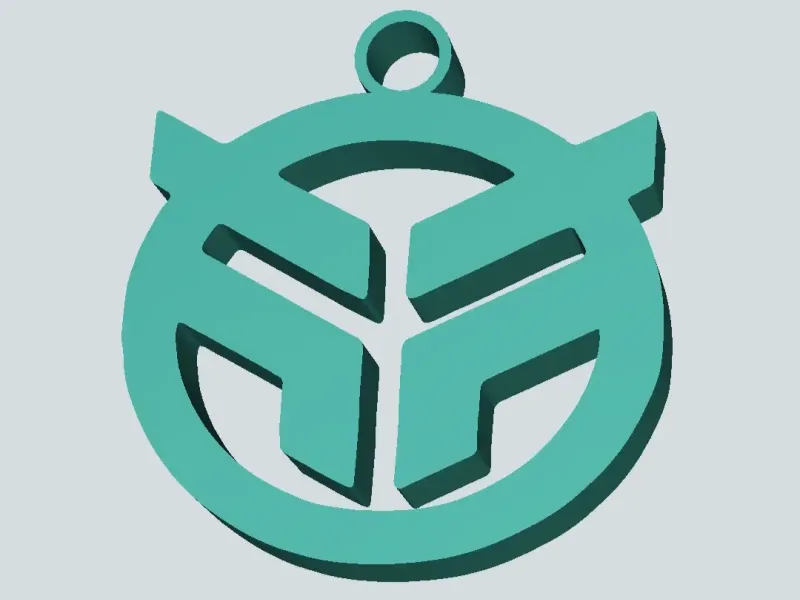 Federal bmx keychain logo