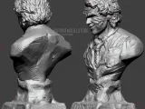 Heath Ledger Joker Sculpture Miniature Bust-6
