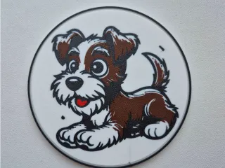 Border Terrier Coaster