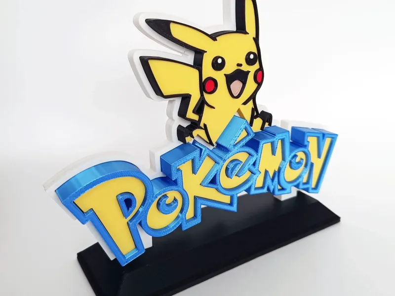 Logo 3D Pokémon