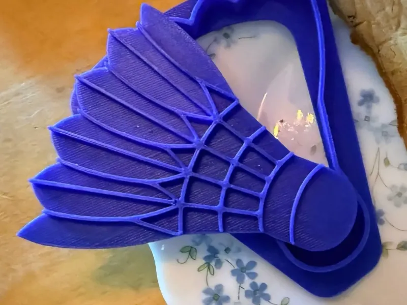 Badminton koekjesvorm