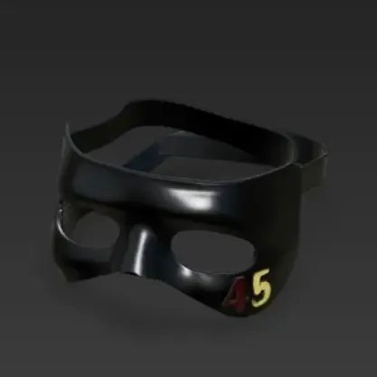 Custom Racing Mask Oshimen Numbered Sport Mask 3D