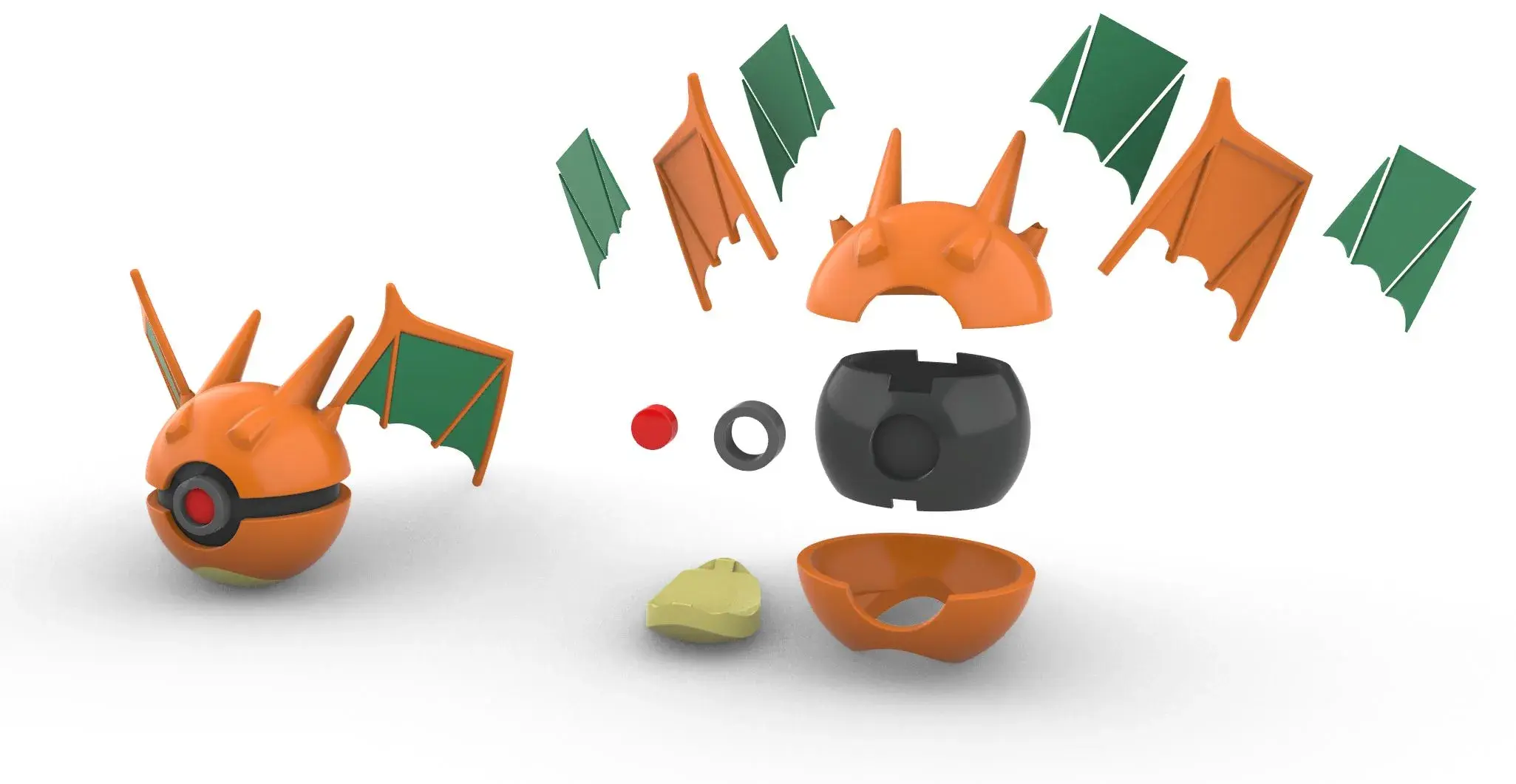 Pokeball 6 Charizard