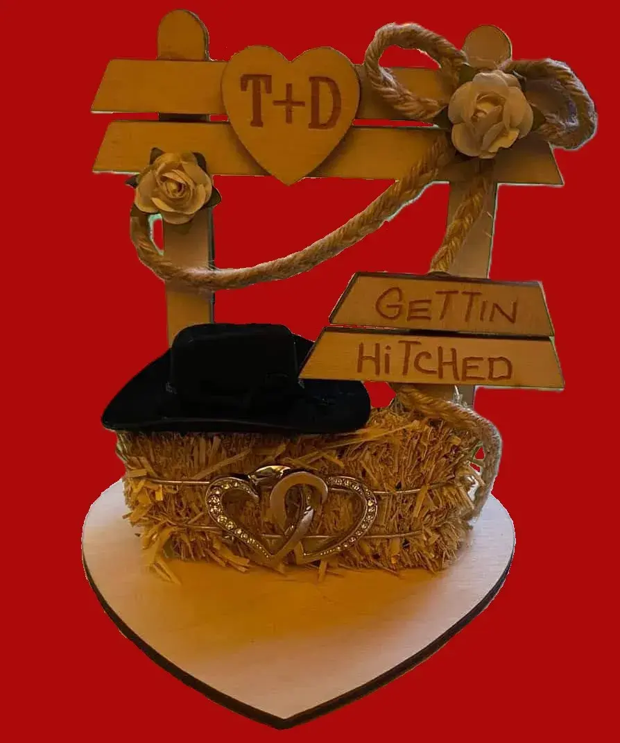 Western Style Cake Topper