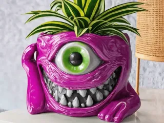 Monster Planter – 3D Printable Pot with Cyclopean Style