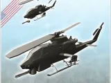 Bell AH-1 Huey Cobra Snake helicopter - miniatures warhammer-0