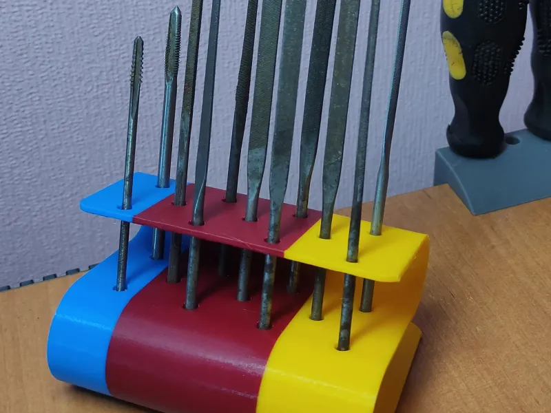 針ヤスリ用スタンド