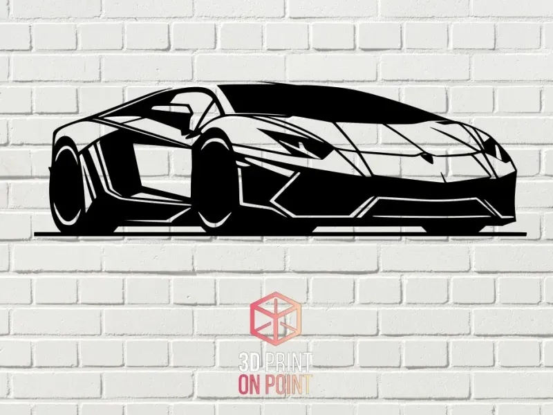 LAMBORGHINI AVENTADOR 3 - ARTE MURAL