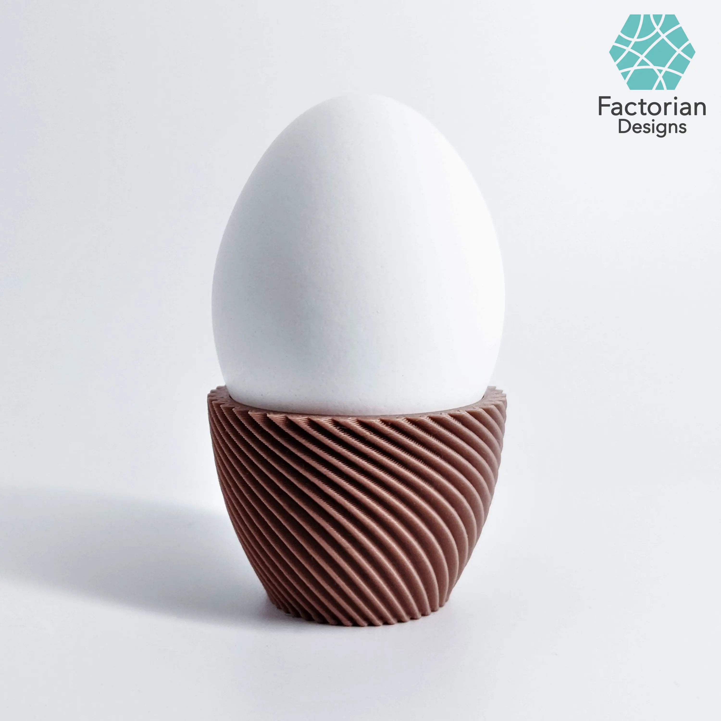 Eierdopje "Unbowed" 3D print Stl Bestand + Bambu Studio 3MF