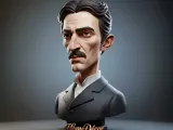 Tesla Bust-1
