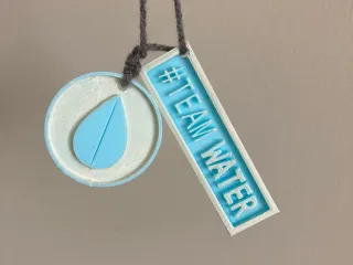 #TEAMWATER Keychains