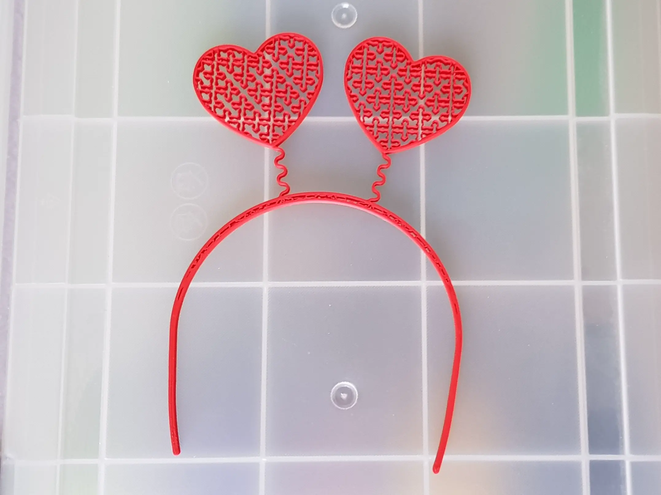 Saint Valentine's Day Bobbleheands Hairband
