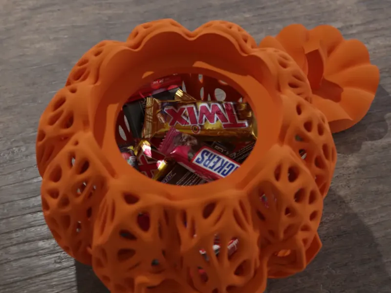 Organic Pumpkin Basket