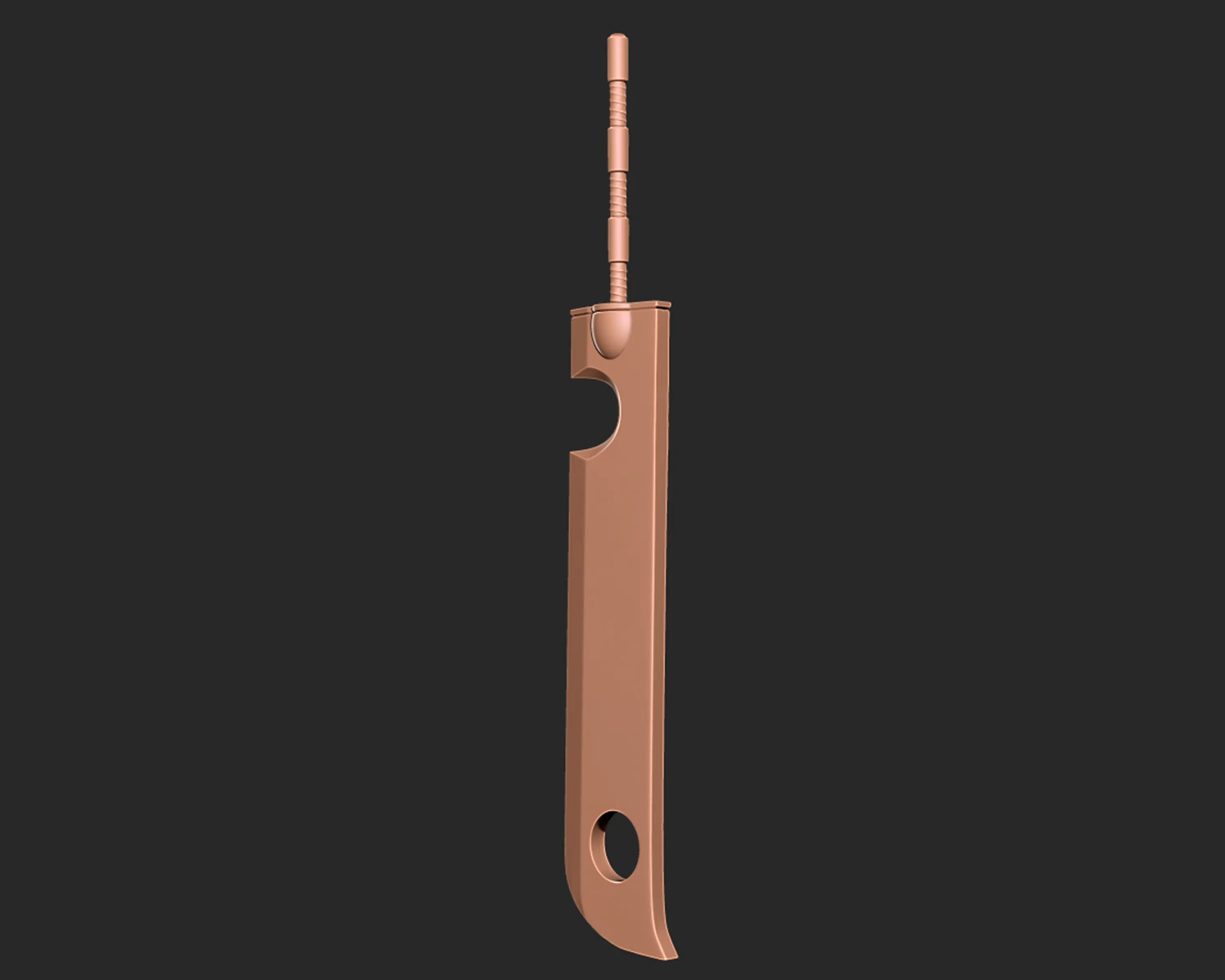 Zabuza Sword 3d print model