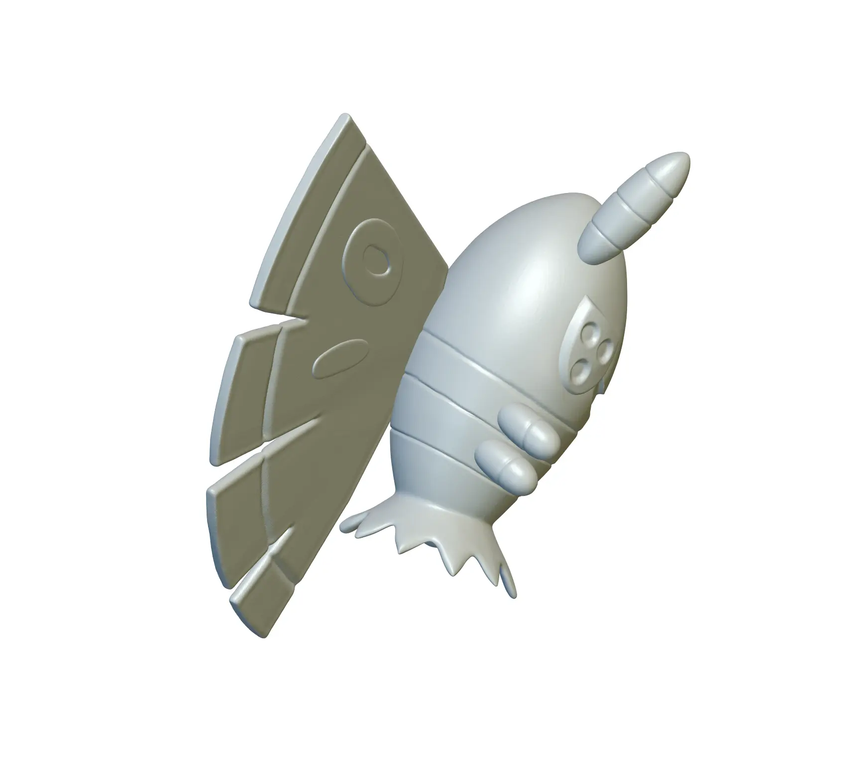 Pokemon Dustox #269 - Ready for 3D Printing!