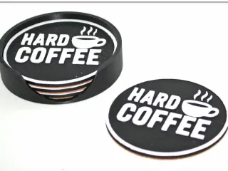 Hard Coffee Coasters