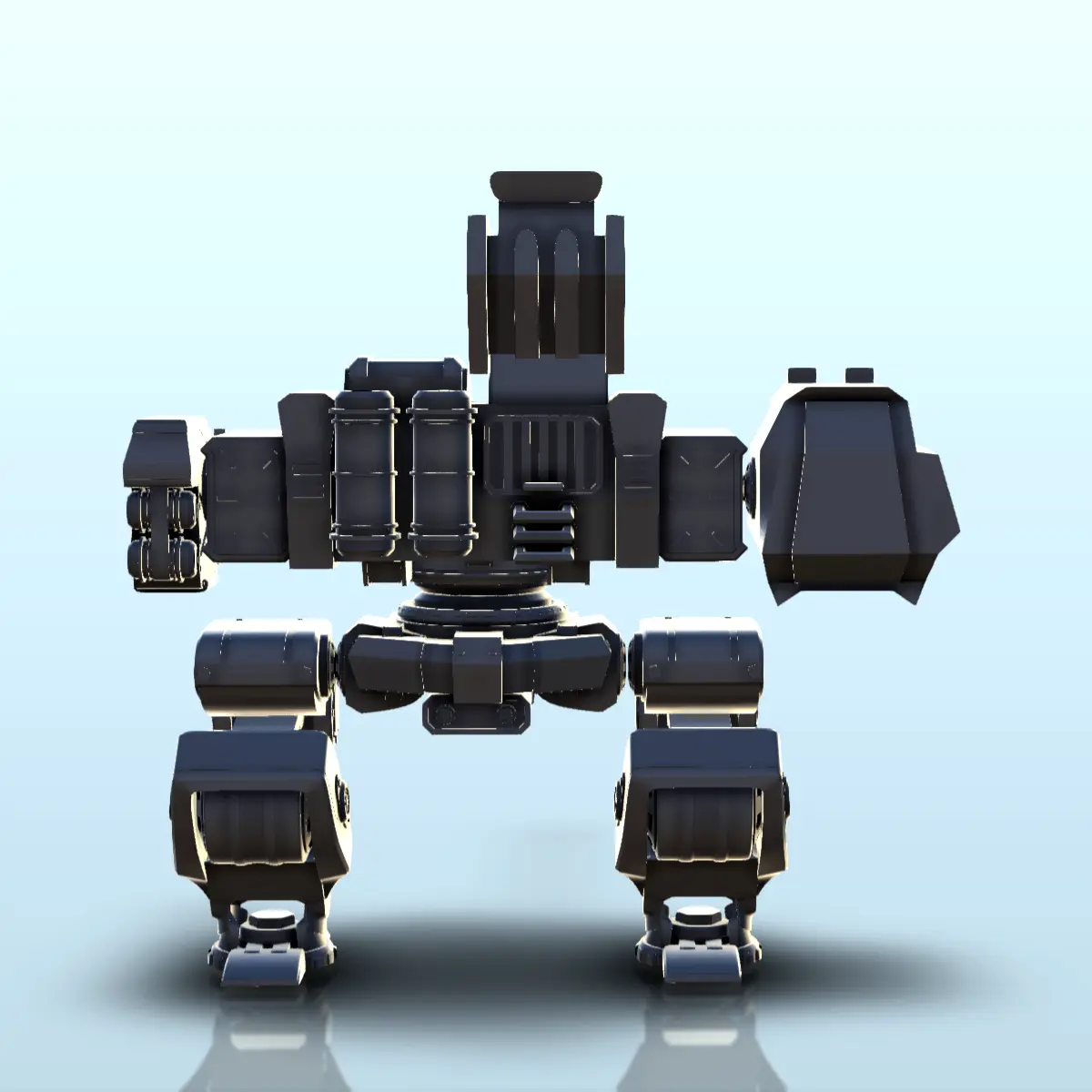 Uren robot de combate (25) - ciencia ficción futuro 40k b