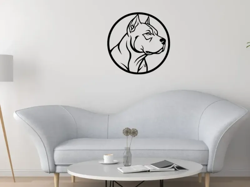 Art mural Pitbull
