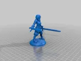 Lady Knights (multiple poses)-4