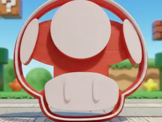 fungus Mario Bross cookie cutter