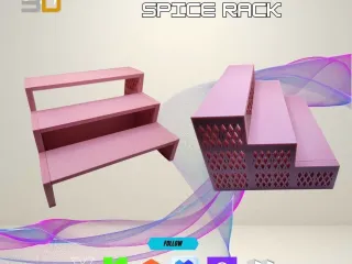 Sturdy Spice Rack