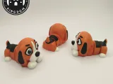 Flexi Tiny Beagle, Keycahin version and 3mf files included-4