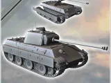 Panther Ausf. G (15mm) - miniatures tank ww2 flames war bolt-0