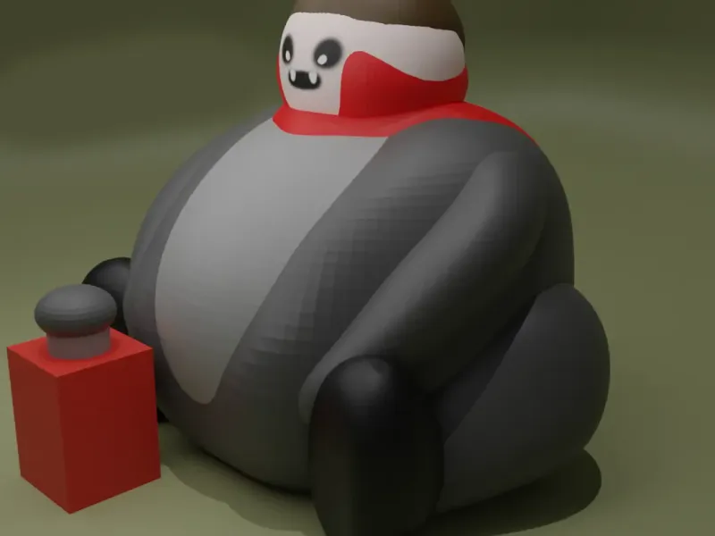 Vampire Chonk - MEME - CREALITY CLOUD EXCLUSIVE