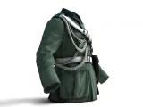 Captain Outfit 3D Model High Detail Realistic Rigged Clothin-1