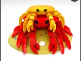 Articulated Crab with Sandy Base - multicolor - no supports-3