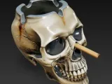 skull-shaped ashtray-0