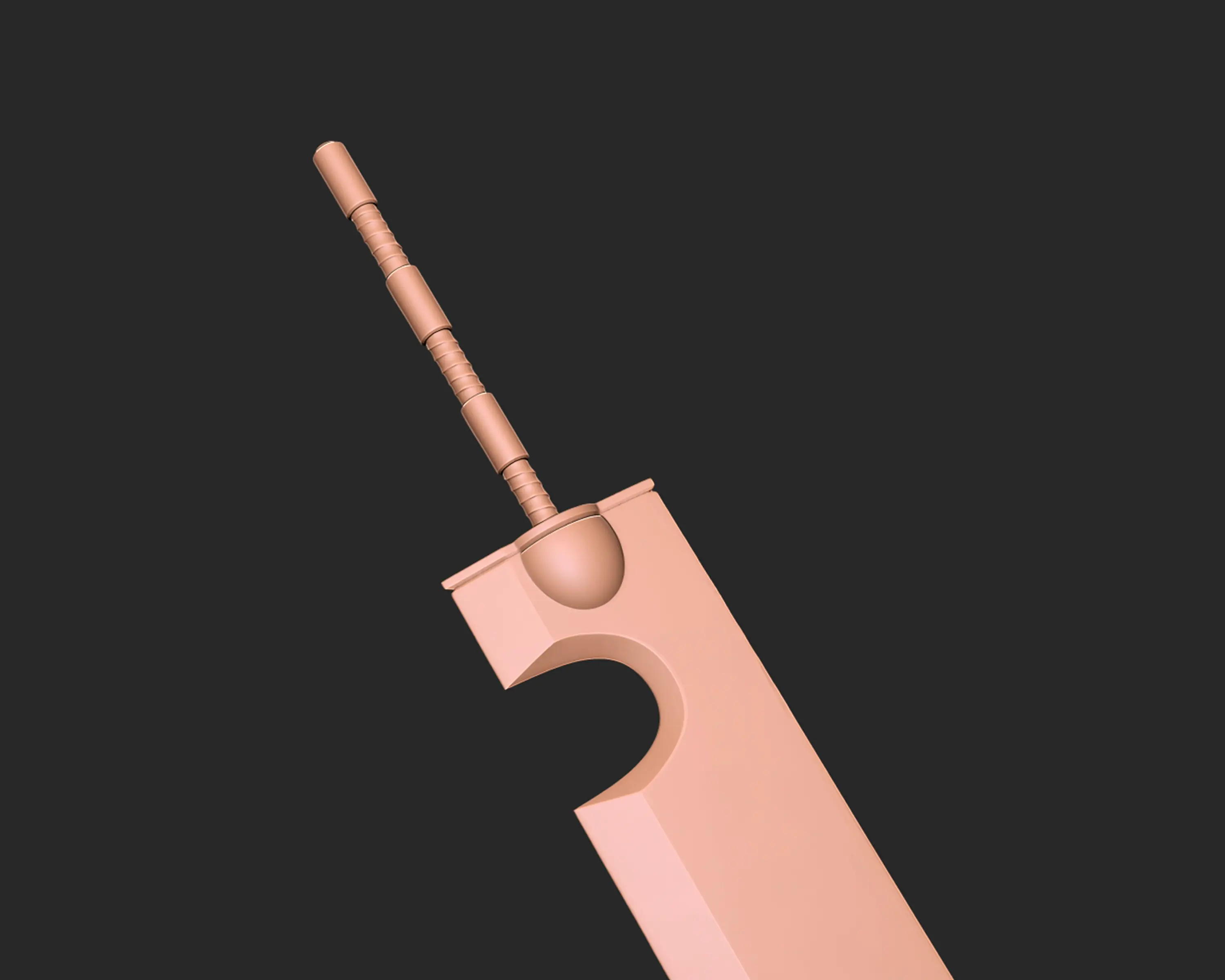 Zabuza Sword 3d print model