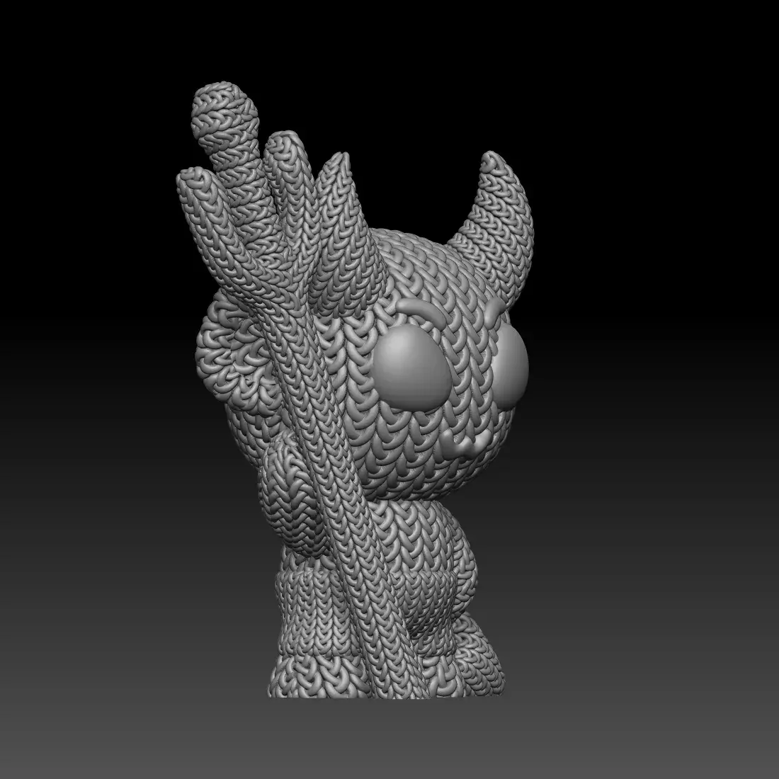 Knitted Devil