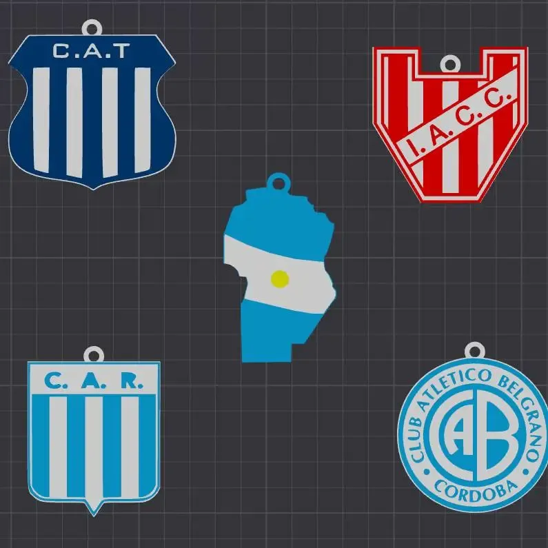 Córdoba - Talleres - Belgrano - Instituto - Racing.