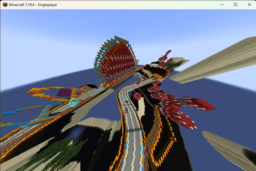 Minecraft Mushroom Bridge