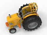 Fun Short Vintage Pulling tractor Scale 1:25-5