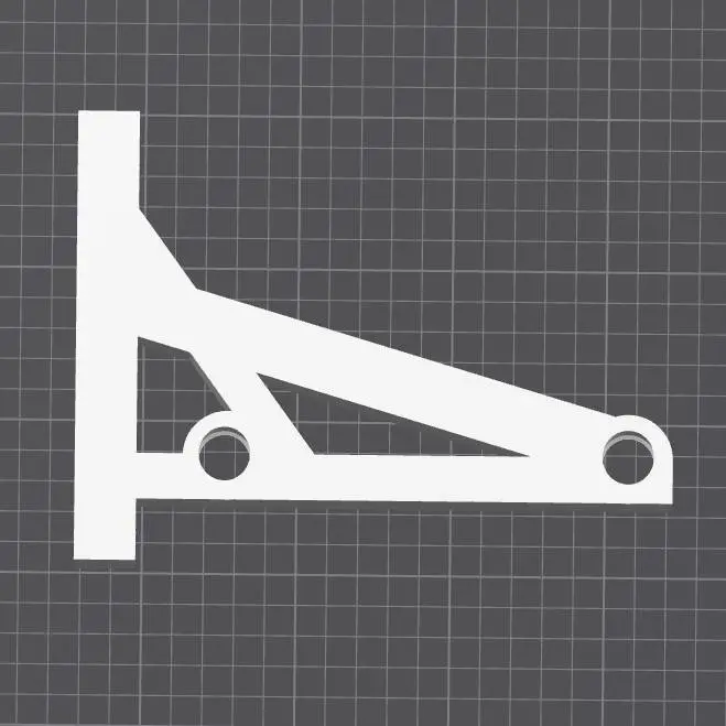 19mm tube or Dowel Wall Mounted Spool Bracket