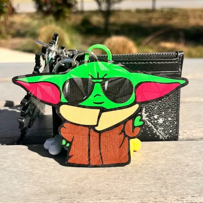 Baby Yoda Keychain