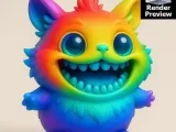 Cute Rainbow Monsters 5-in-1 STL Bundle – Adorable Fantasy C-1