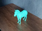 Low Poly Zebra-2