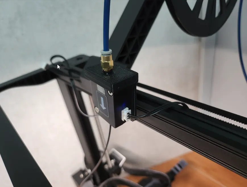 Ender 3 S1 Pro runout sensor adapter PTFE tube