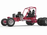 Diecast old school water pumper buggy Version 1 Scale 1:25-1