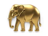 Wall Elephant - Relief-2