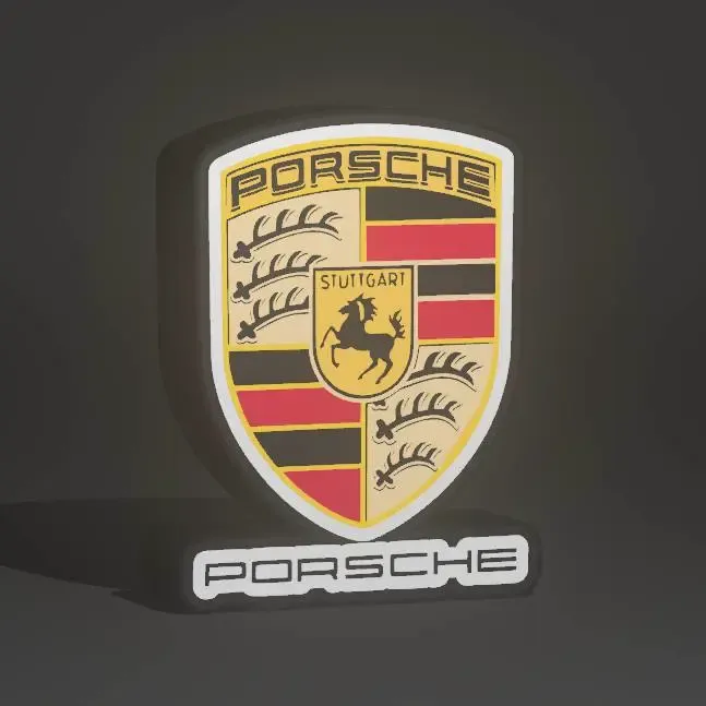 Porsche Logo LightBox