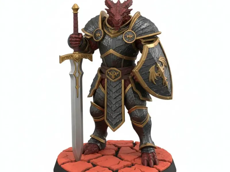 DyD Miniatures Dragonborn 029
