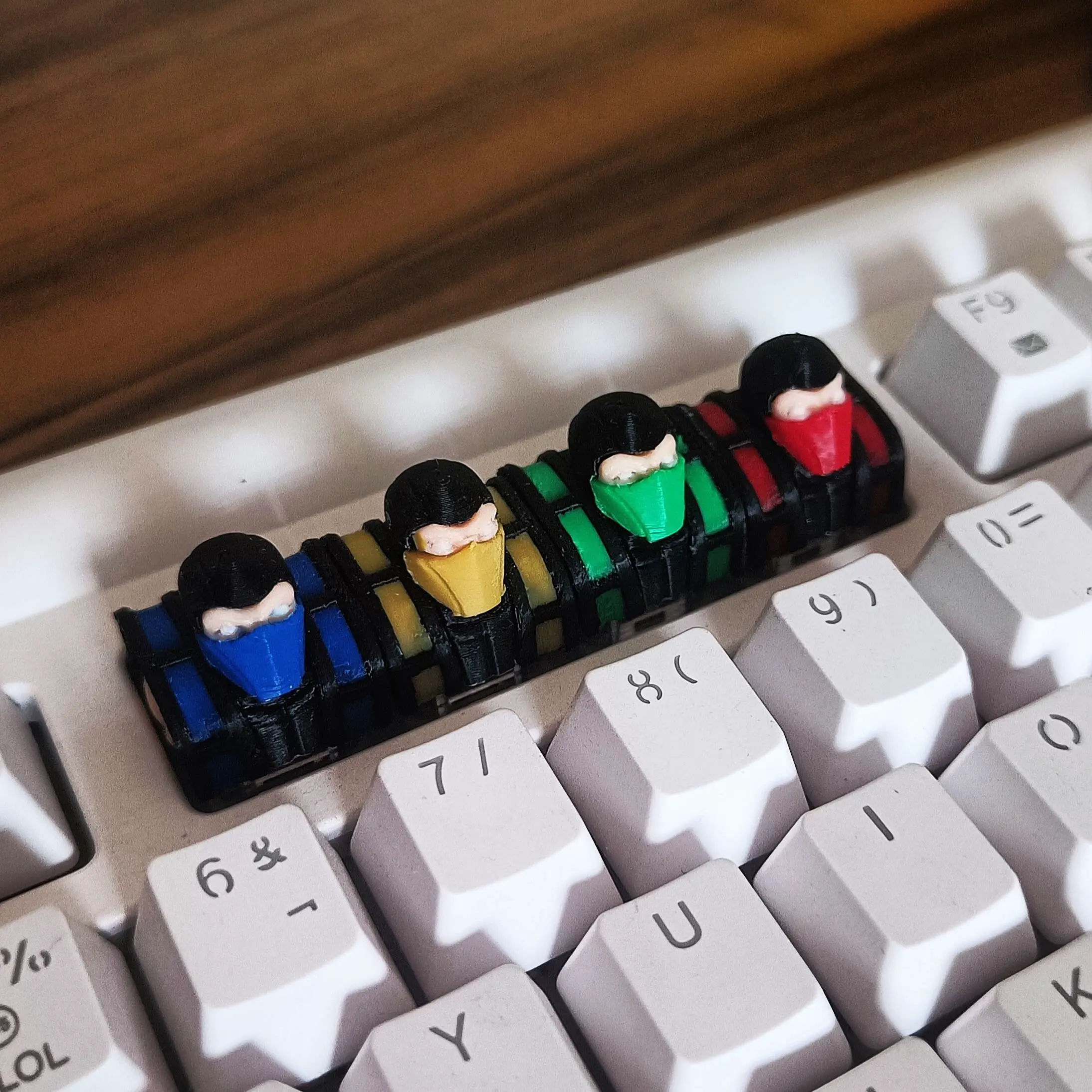 Ninja Mortal Kombat keycap - Mechanical keyboard