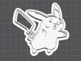 Pikachu #025 Cookie Cutter